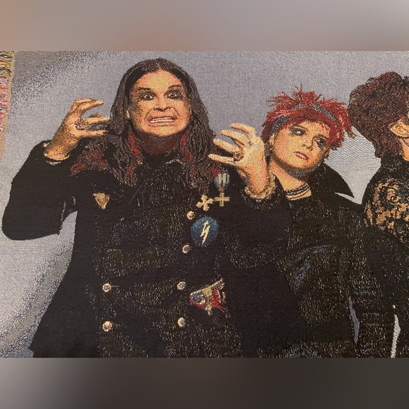 Ozzy Osbourne Family Throw Blanket 53x65” - Picture 11 of 11